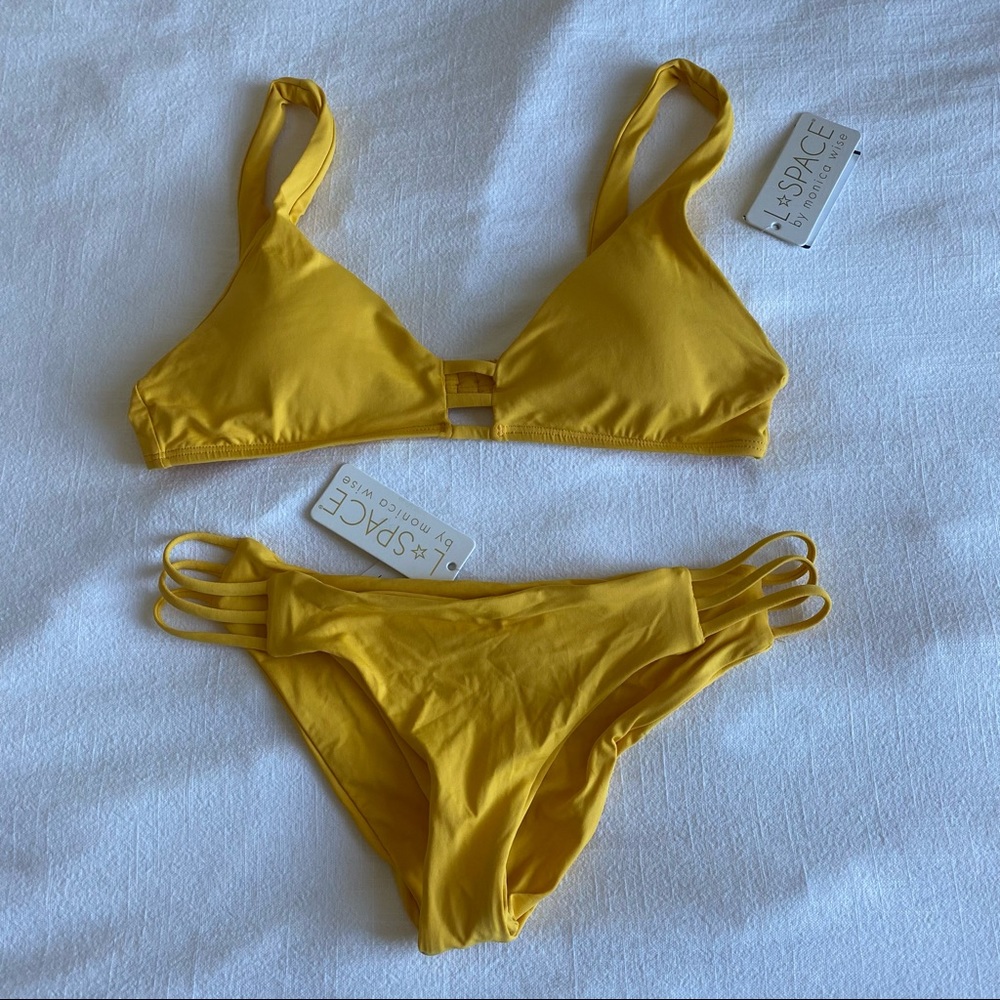 NWT L*SPACE bikini set